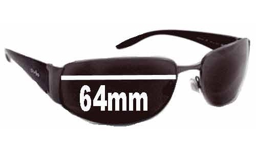 Sunglass Fix Replacement Lenses for Revo 3065 - 64mm Wide 