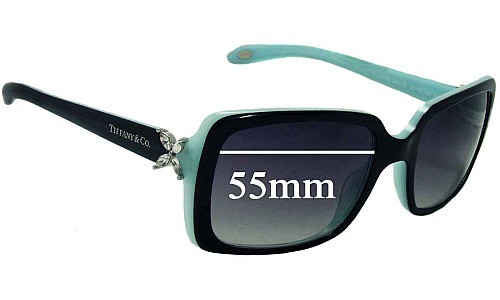 Sunglass Fix Replacement Lenses for Tiffany & Co TF 4047-B - 55mm Wide 