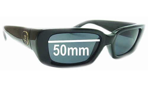 Sunglass Fix Replacement Lenses for Von Zipper Fifty - 50mm Wide 