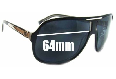 Von Zipper Hoss Ersatzlinsen 64mm wide 