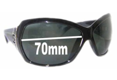 Von Zipper Riviera Ersatzlinsen 70mm wide 