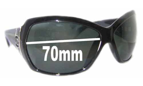 Sunglass Fix Replacement Lenses for Von Zipper Riviera - 70mm Wide 