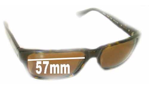 Sunglass Fix Replacement Lenses for Wayne Cooper WC982 - 57mm Wide 
