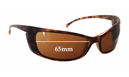 Sunglass Fix Replacement Lenses for Arnette Gritty AN4008 - 65mm Wide 