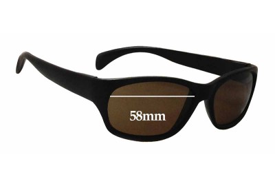 Bolle 746 Replacement Lenses 58mm wide 
