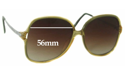 Carrera 5303 Sunglass Replacement Lenses - 56mm wide 