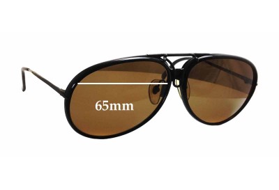 Carrera 5632 Replacement Lenses 65mm wide 