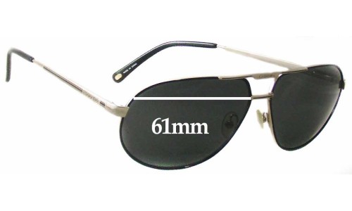 Sunglass Fix Replacement Lenses for Carrera Safilo Master 2 - 61mm Wide 