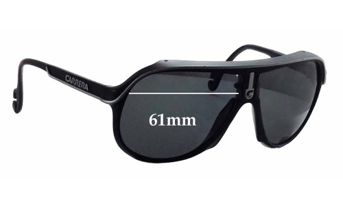 Carrera 5544 Replacement Lenses 61mm wide 