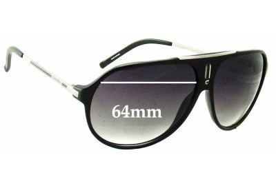Carrera Hot/S Replacement Lenses 64mm wide 