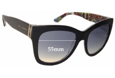 Dolce & Gabbana DG4270 Ersatzlinsen 55mm wide 