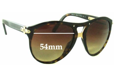 Dolce & Gabbana DG4017 Replacement Lenses 54mm wide 