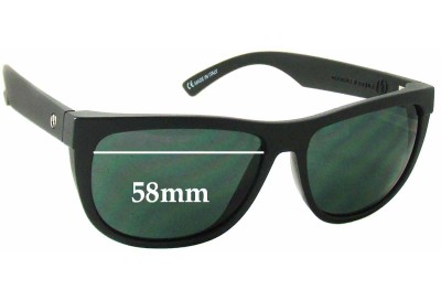 Electric Flip Side Replacement Lenses 58mm wide 