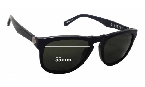 Sunglass Fix Replacement Lenses for Electric LeadBelly - 55mm Wide 
