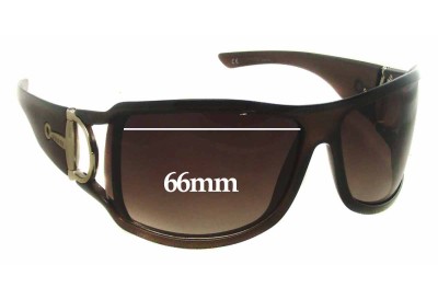 Gucci GG2919 Replacement Lenses 66mm wide 