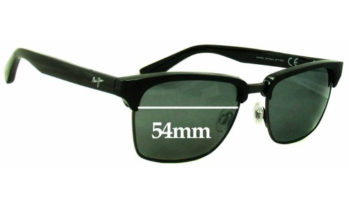Sunglass Fix Replacement Lenses for Maui Jim MJ257 Kawika - 54mm Wide 