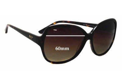 Maui Jim MJ294 Maile Replacement Lenses 60mm wide 