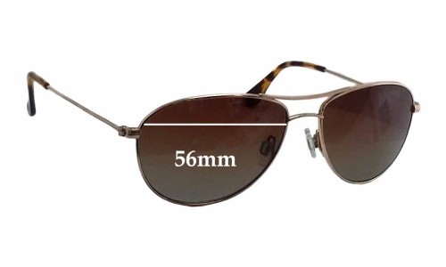 Sunglass Fix Replacement Lenses for Maui Jim MJ245 Baby Beach - 56mm Wide 