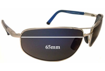 Maui Jim MJ272 North Point Replacement Lenses 65mm wide 