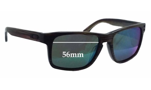 Sunglass Fix Replacement Lenses for Oakley Holbrook LX OO2048 - 56mm Wide 