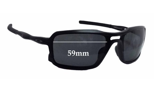 Sunglass Fix Replacement Lenses for Oakley Triggerman OO9266 - 59mm Wide 