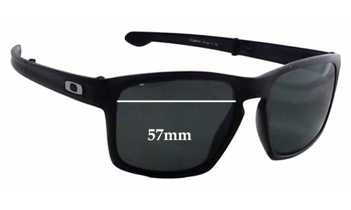 Sunglass Fix Replacement Lenses for Oakley Sliver F OO9246 - 57mm Wide 