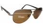 Sunglass Fix Replacement Lenses for Persol 2393-S - 57mm Wide 