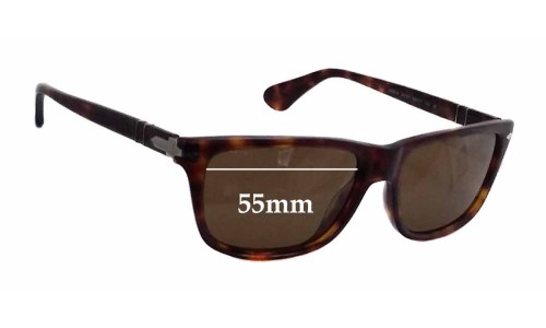 Sunglass Fix Replacement Lenses for Persol 3026-S - 55mm Wide 