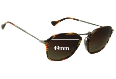 Persol 3047-S Replacement Lenses 49mm wide 