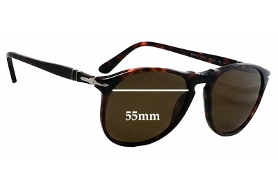 Persol 9649-S Replacement Lenses 55mm wide 