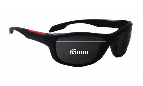 Sunglass Fix Replacement Lenses for Prada SPS04N - 65mm Wide 