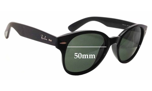 Sunglass Fix Replacement Lenses for Ray Ban RB4141 - 50mm Wide 