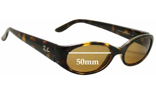 Sunglass Fix Replacement Lenses for Ray Ban RB2128 Sidestreet - 50mm Wide 