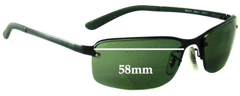 Ray Ban RB3217 (equal sized nose and 
