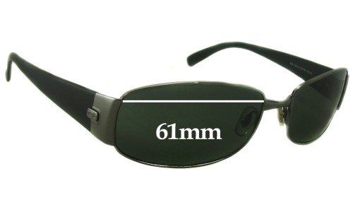 Sunglass Fix Replacement Lenses for Ray Ban RB3238 - 61mm Wide 