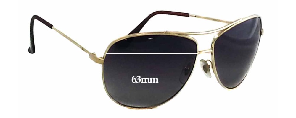 Ray Ban RB3293 Replacement Lenses 63mm 