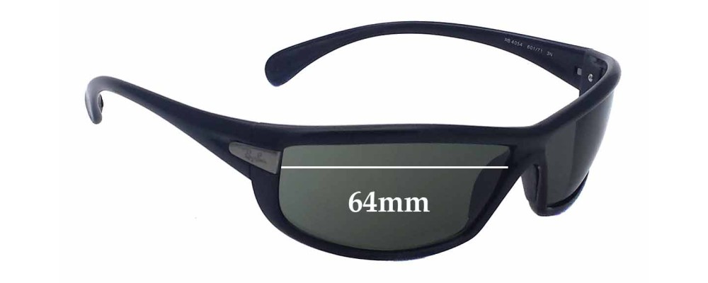 Ray Ban RB4054 Replacement Lenses 64mm 
