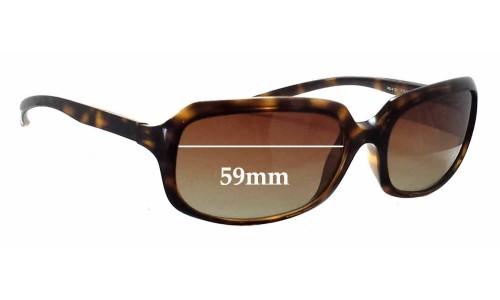 Sunglass Fix Replacement Lenses for Ray Ban RB4131 - 59mm Wide 