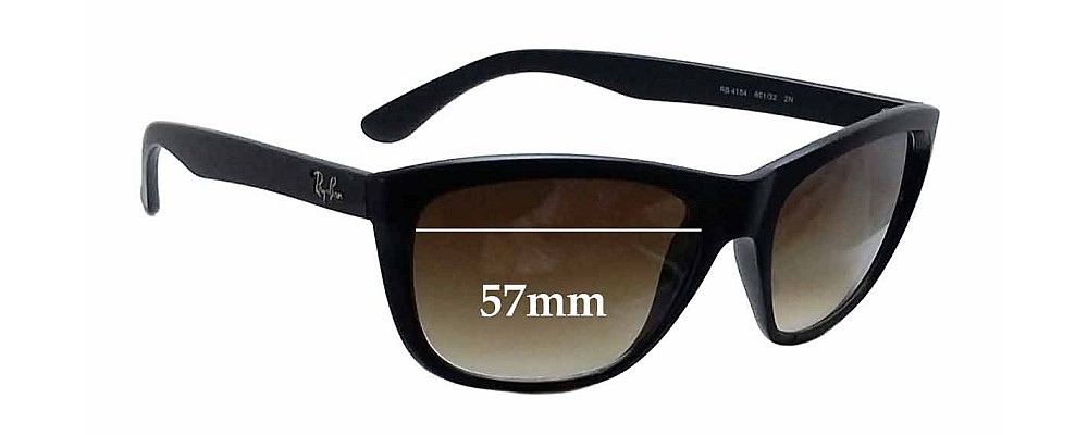 Ray Ban RB4154 Replacement Lenses 57mm 