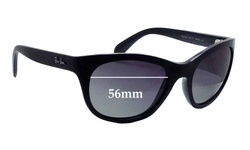 Sunglass Fix Replacement Lenses for Ray Ban RB4216 - 56mm Wide 