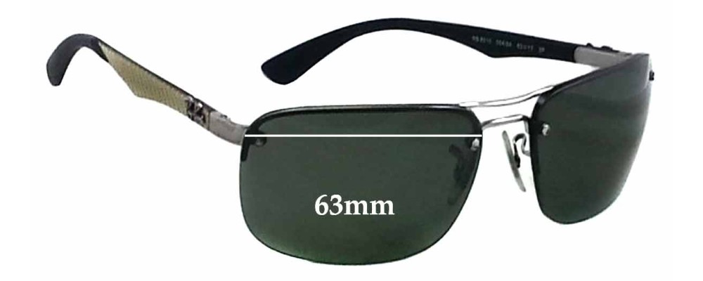 Ray Ban Tech RB8310 Replacement Lenses 