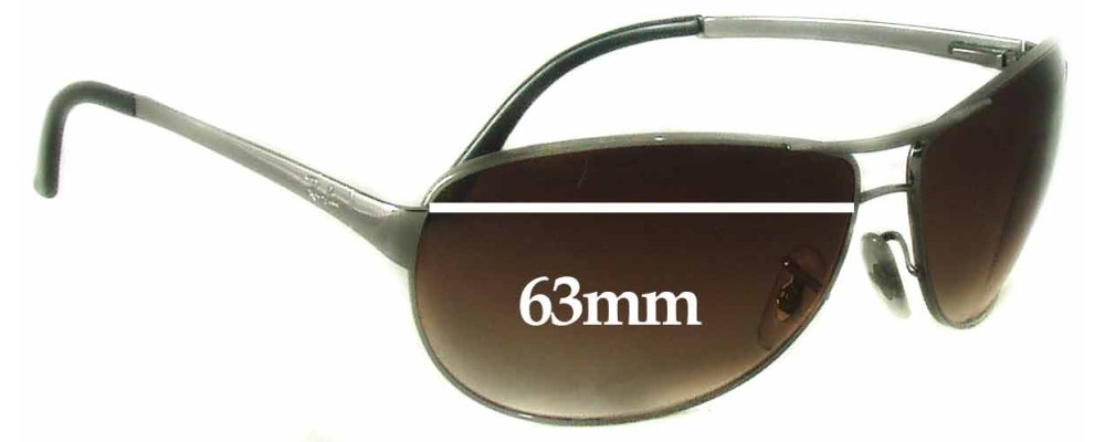 Ray Ban RB3342 Warrior Replacement 