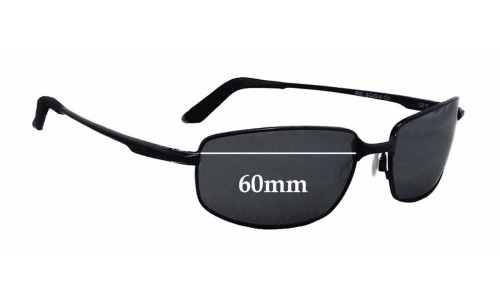 Sunglass Fix Replacement Lenses for Revo RE3084 Discern - 60mm Wide 