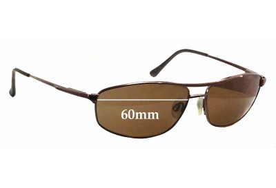 Serengeti Coupe Replacement Lenses 60mm wide 