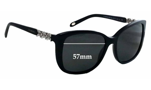 Sunglass Fix Replacement Lenses for Tiffany & Co TF 4090-B - 57mm Wide 
