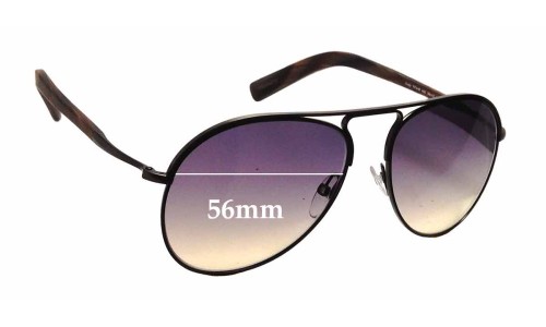 Tom Ford Cody TF448 Lentilles de Remplacement 56mm wide 