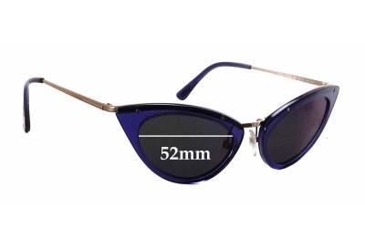 Tom Ford Grace TF349 Replacement Lenses 52mm wide 
