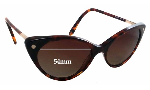 Sunglass Fix Replacement Lenses for Tom Ford TF5189 - 54mm Wide 