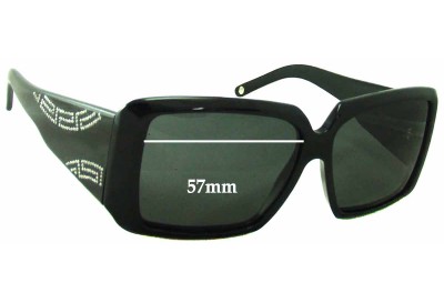 Versace MOD 4142-B Replacement Lenses 57mm wide 