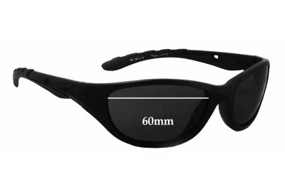 Wiley X Wiley X Airrage Replacement Lenses 60mm wide 